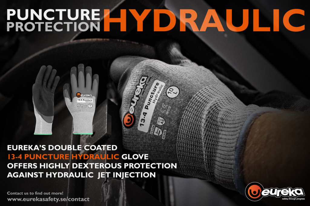 Protect yourself against Hydraulic Jet Injection! Eureka