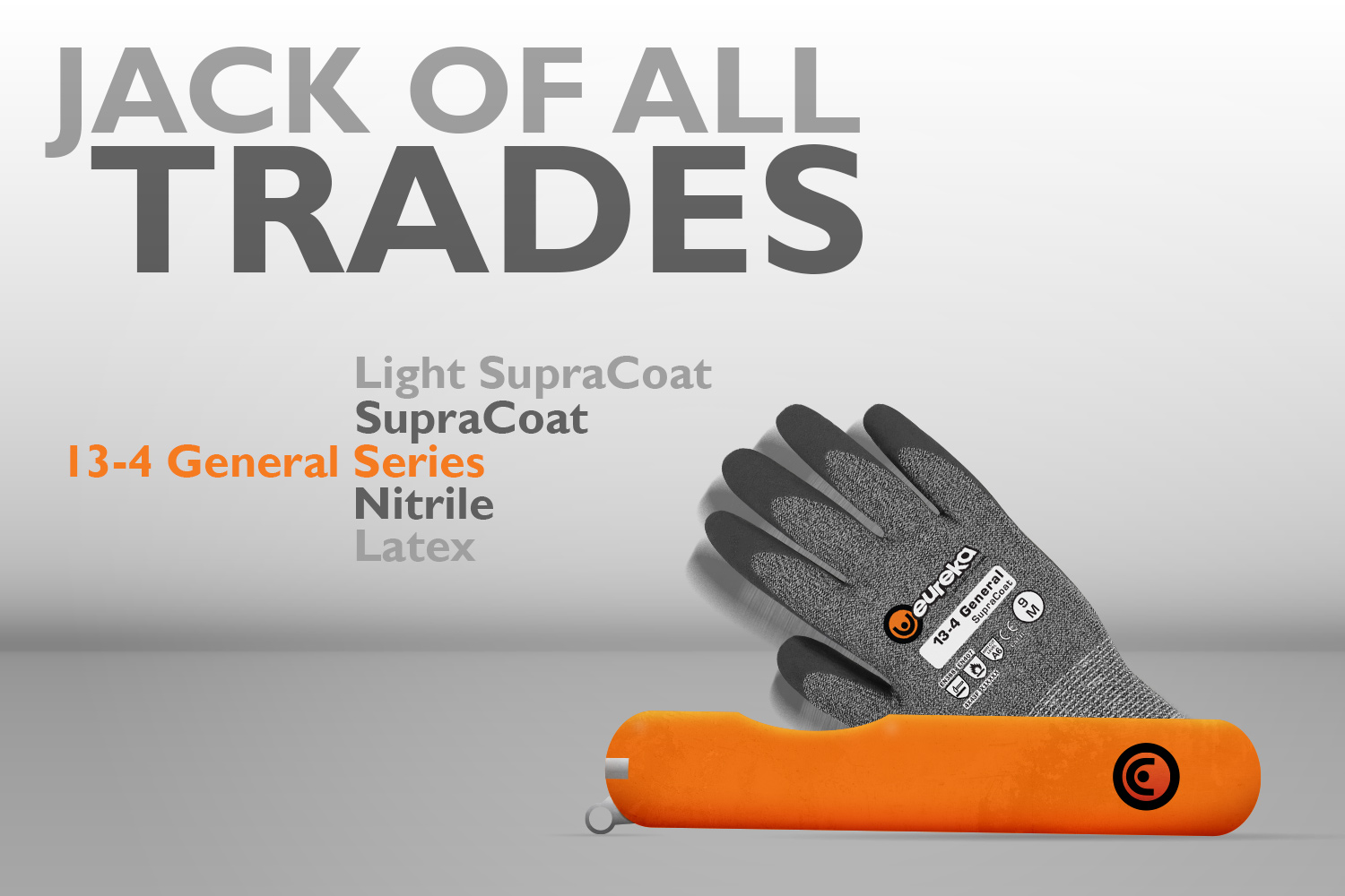 The Jack of All trades glove series Eureka Safety 13-4 General